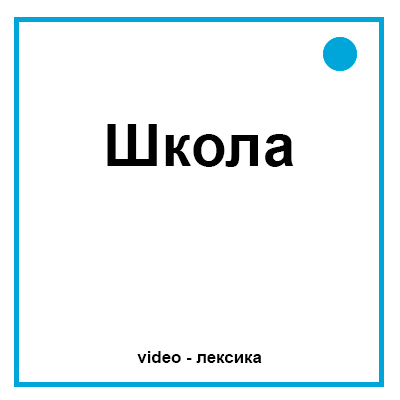 Школьные предметы на английском языке
